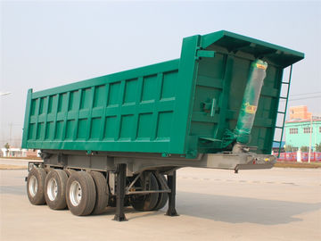 China Des Kohlenstoffstahl-T700 der harten Beanspruchung Achse 26M3 - Dump-Anhänger halb der Anhänger-3 30M3 30t 40 Tonnen-50T fournisseur