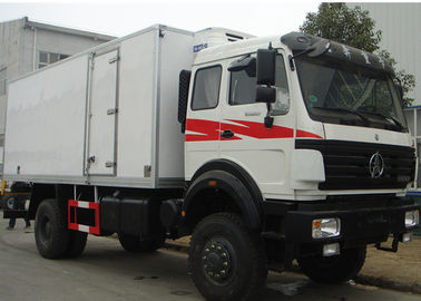 China Howo 4x2 5 Tonnen-Kühlfahrzeug, gekühltes Lieferwagen mit Haken fournisseur
