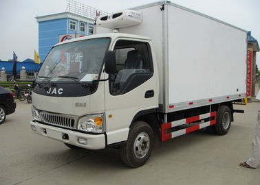 China 4x2 3 des Gefrierschrank-Kasten-Tonnen LKW-, gekühlter Lieferwagen mit Thermo König Unit fournisseur
