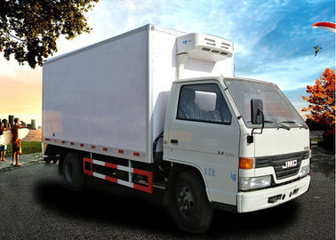 China JMC 4x2 3 Tonnen Abkühlungs-Kasten-LKW-einfache Versammlungs-mit Thermo König Unit fournisseur