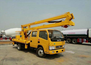 China Luftpritschenwagen Dongfeng 16m, Fahrzeug die genehmigten brachte Arbeitsbühnen CCC an fournisseur