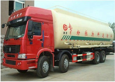China Howo 8x4 trocknen Zement-LKW, die zuverlässige optionale Zement-Transport-LKW-Achse fournisseur