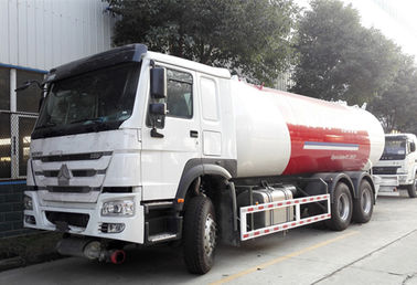 China Rad HOWO 6x4 10 Bobtail LPG-LKW 20M3 20000L für füllende Flüssiggas-Zylinder fournisseur