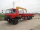 Stabiles Dongfeng 6x4 LKW des 10 Tonnen-Kran-LKW-/3 Achse für Baumaterialien fournisseur