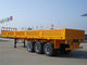 40ft 3 Anhänger der Achsen-harten Beanspruchung halb 45 Tonnen 50 Tonnen Dropside-Tropfen-Wand-Seiten-halb Anhänger- fournisseur