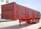 Achse VANS Type Heavy-duty halb Anhänger-3 45 Tonnen - 60 Tons Cargo Van Trailer fournisseur