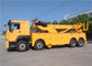 Geschäftemacher HOWO 12 50 Tonnen-Abschleppwagen, 360 Grad Flachbettabschleppwagen drehend fournisseur