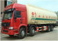 Howo 8x4 trocknen Zement-LKW, die zuverlässige optionale Zement-Transport-LKW-Achse fournisseur