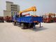 Foton-Kipplaster brachte Kran Forland 6t 10t der 8 Tonnen-Kran-LKW für Bau an fournisseur