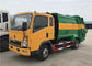 HOWO 4X2 8m3 Abfall-Kollektor-LKW des Abfall-Verdichtungsgerät-LKW-5tons drückte Müllwagen zusammen fournisseur