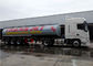 Edelstahl 30 Tonnen transport-des Behälters der Kraftstofftank-Anhänger-Drei-Achsen-35000L 35M3 Brennölanhänger halb fournisseur