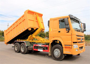 China Rechter des Antriebs-HOWO 6X4 Abfall-Verdichtungsgerät-LKW Haken-Aufzug-des Müllwagen-15t 20t fournisseur