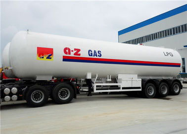China 3 Achse 50000 L Volumen des LPG-Behälter-halb Anhänger-50M3 25T 56M3 fertigte anerkannte ISO 9001 besonders an fournisseur