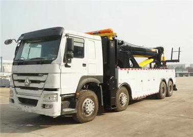 China Räder 8x4 371hp des Straße 50T Wrecker-Abschleppwagen-12 50 Tonnen gelassener/rechter Antrieb fournisseur