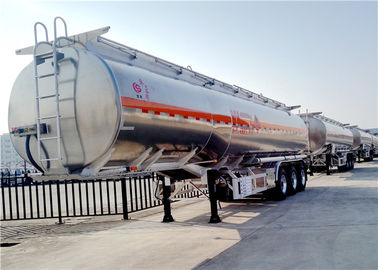 China Öl-Transport-Behälter-Anhänger des Aluminiumlegierungs-Tankfahrzeug-LKW-Anhänger-3 der Achsen-42000L 42cbm fournisseur
