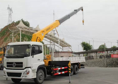 China Dongfeng LHD 6x4 15 Tonnen-Kran-LKW, mobiler Kran-LKW mit Teleskopausleger fournisseur