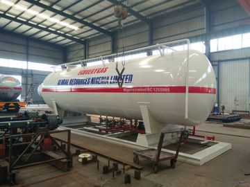 China Kundengebundene Sammelbehälter 20000L LPG CSC2018005 10 Tonnen Flüssiggas-, dieanlage wieder füllen fournisseur