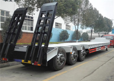 China 60 Tonnen - 100 Tonne Lowboy-Anhänger, niedrige des Bett-Achsen halb Anhänger-2/3 Achsen/4 Achsen fournisseur