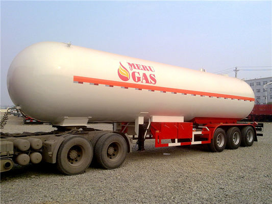 kaufen Achsen-halb Anhänger der harten Beanspruchung 3/50000 L LPG-Behälter-halb Anhänger 50M3 56000 L 25 Tonnen Online-Herstellung