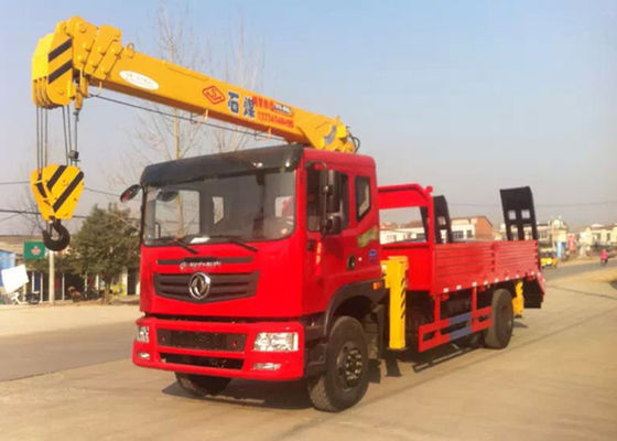 kaufen Dongfeng 4x2 der 4 Tonnen-Kran-LKW, der 2 Achsen-LKW brachte Teleskopkran an Online-Herstellung