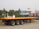 40ft/45 Ft Flachbettauflieger, Achse 3 45 Tonne 50 Tonnen-Flachbett-halb Anhänger fournisseur