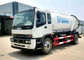 Tanklastzug-Anhänger 6 ISUZUS 4x2 dreht Abwasser-Tankwagen 8M3 8000L Vakuum fournisseur