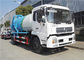 Staub saugen Sie Abwasser-Tanklastzug, Rad-fäkalen Saug-LKW 6000L Dongfeng 4x2 6 fournisseur