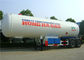 2 Achse 40000L 40M3 20 Tonnen-Flüssiggas-Behälter-Anhänger, Behälter-halb Anhänger 56M3 LPG fournisseur