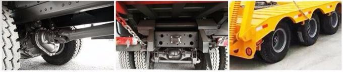 Des behälterdumps des heißen Verkaufs 2015 Flachbettanhängergebrauch halb für Containertransport