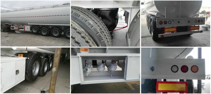 4 des Fach-Kraftstofftanks der Achse 60000 Liter 6 Anhängerverkauf halb auf Afrikaner