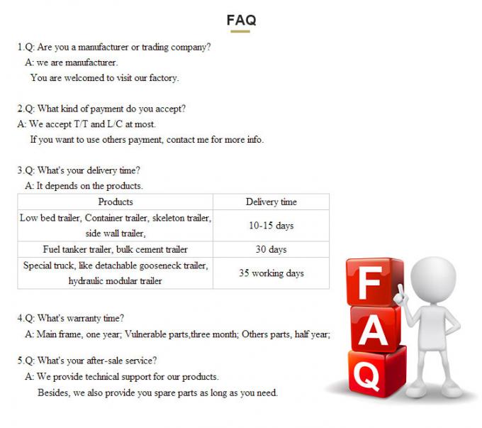 Achse der hohen Qualität 3 des niedrigen Preises 40 Fuß des Tiefladers 40ft des Flachbetts Anhänger halb für Verkauf